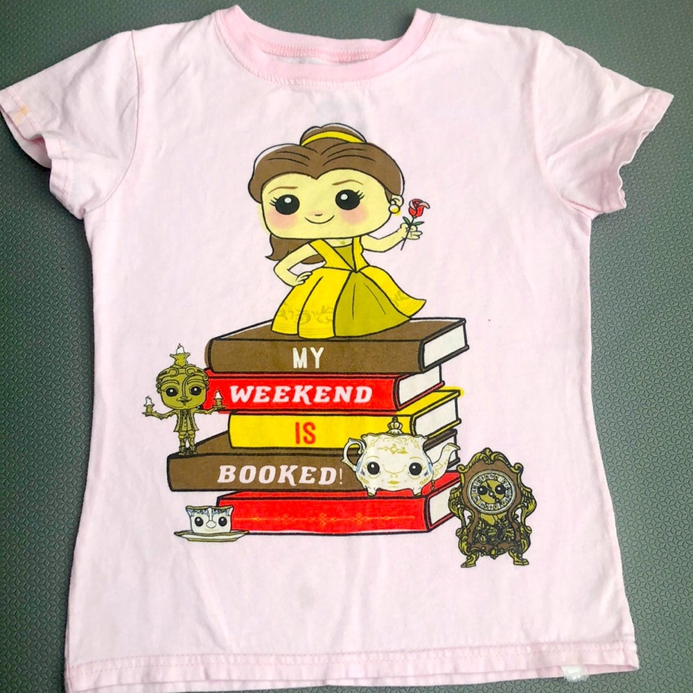 Girls small Disney Belle shirt